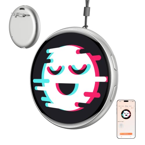 Sound Digital Picture Frame Badge with Audio, GIF and Video, Touch Screen