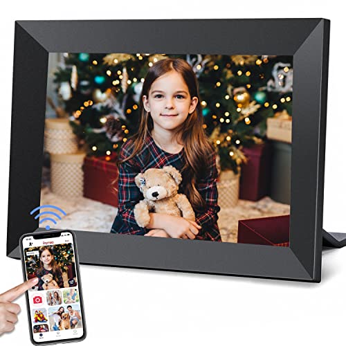 FRAMEO Digital Picture Frame,10.1" Digital Photo Frame WiFi with 32GB